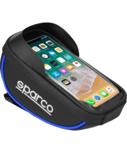 BORSA PORTA CELLULARE PER BICI SPARCO IN MICROFIBRA, 19X11X5,5 CM